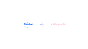 Logos  Dazibao + vidéographe