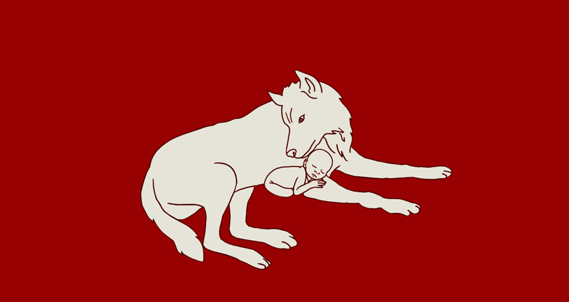 Marie-Josée Saint-Pierre, Femelles, 2012 Un bébé dort sur un loup